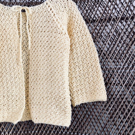 Lemon Blooms - Børnecardigan
2