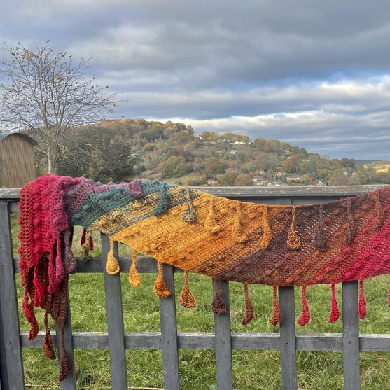 Falling Leaves - Tørklæde
2