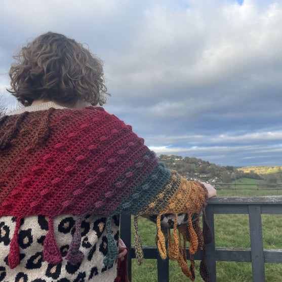 Falling Leaves - Tørklæde
4