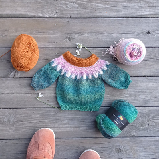 Dream Flower - Børnesweater
2