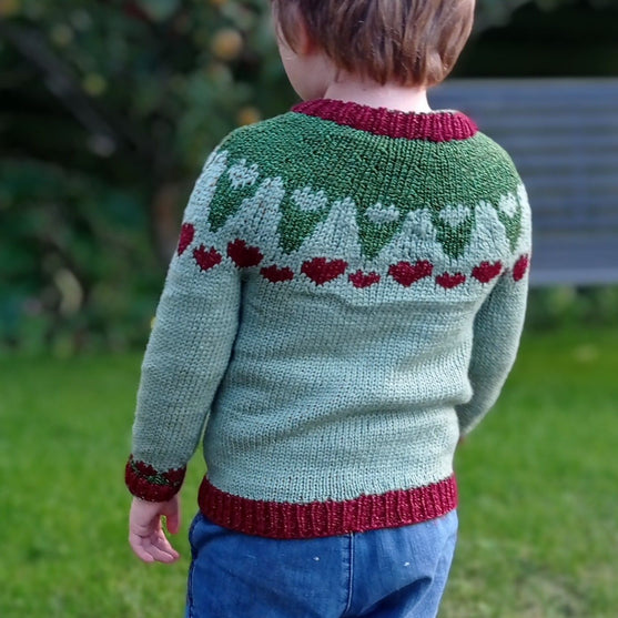 XmasHearts - Børnesweater
2
