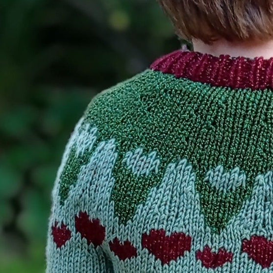 XmasHearts - Børnesweater
3