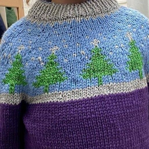 XmasTrees - Børnesweater
2