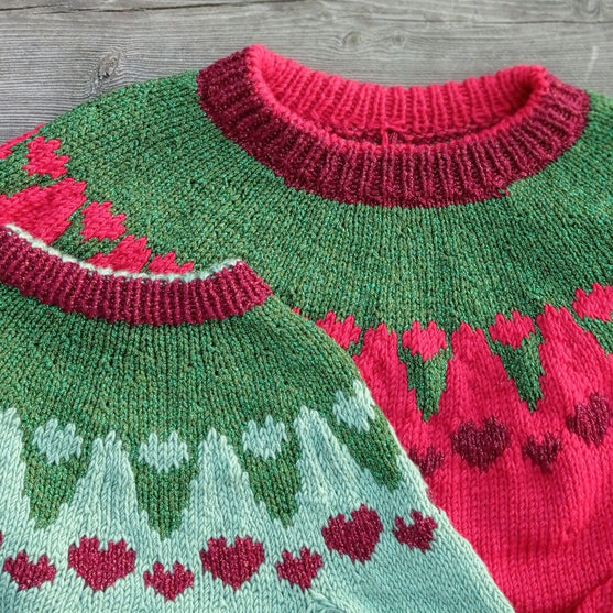 XmasHearts - Børnesweater
5