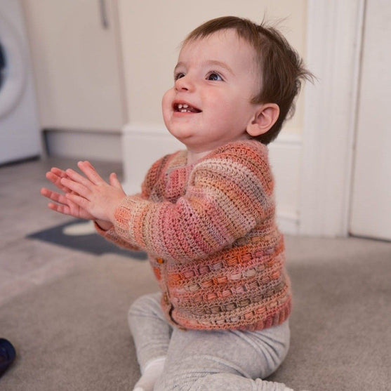 Coral - Børnecardigan
3