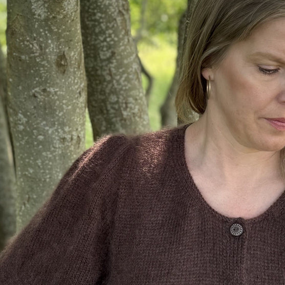 Kastanje - Cardigan
3