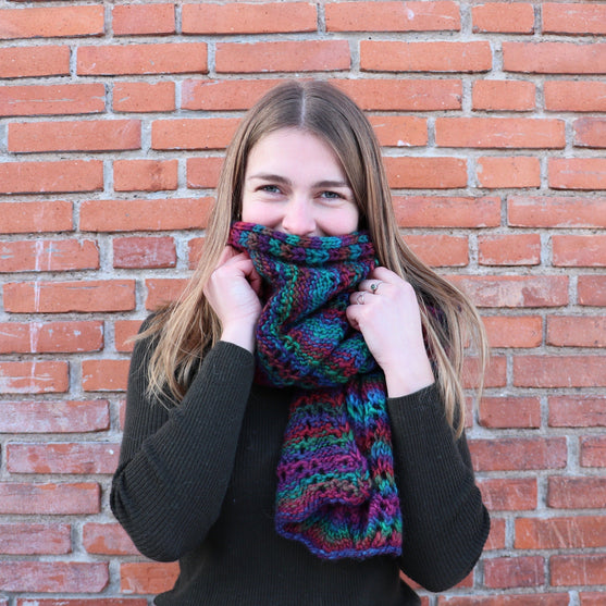 Chunky Bark Tørklæde
4