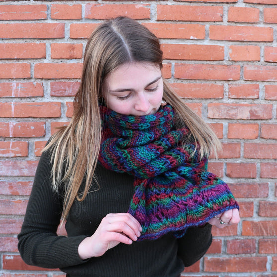 Chunky Bark Tørklæde
5