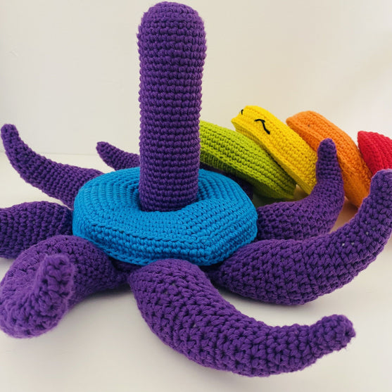 Octopus - Stablelegetøj
4