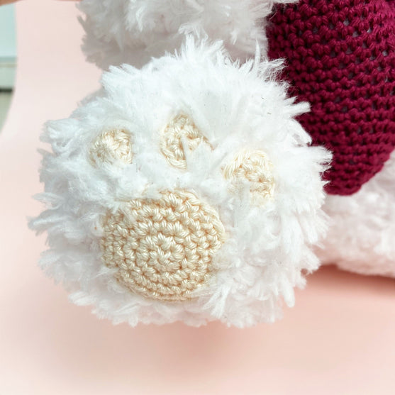 Kærlighedsbjørn, kærlighedsfugle og hjerter
4