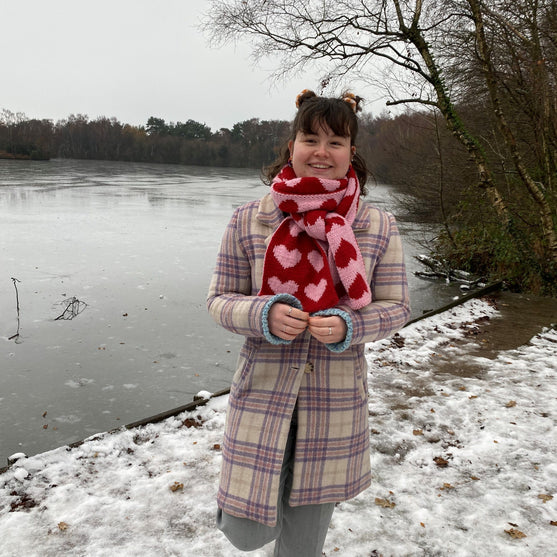 All My Heart Scarf - Tørklæde
2