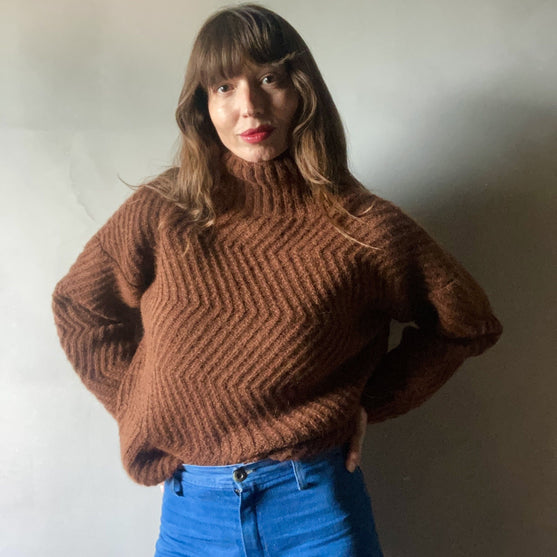 Darby – Rullekravesweater
5