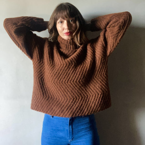 Darby – Rullekravesweater
6
