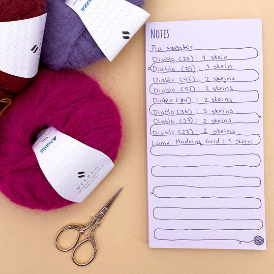Notesblok - Yarn Ball - Hobbii
2