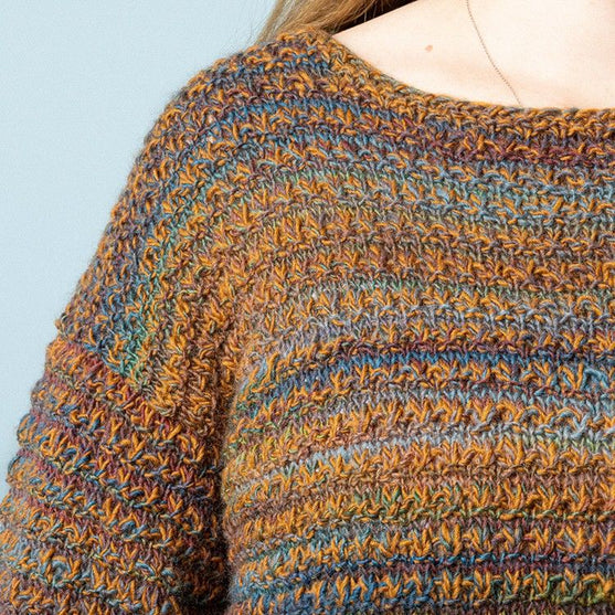 Nanna - Sweater i reliefmønster
5