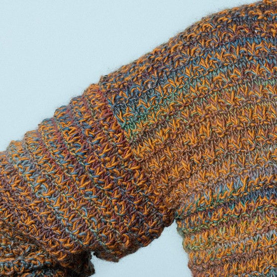 Nanna - Sweater i reliefmønster
6