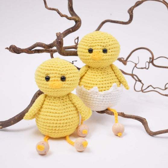 Påske kyllinger med skal - Små
2