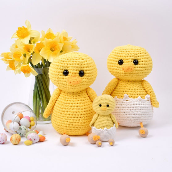 Påskekyllingerne Perle og Pedro - Store
2