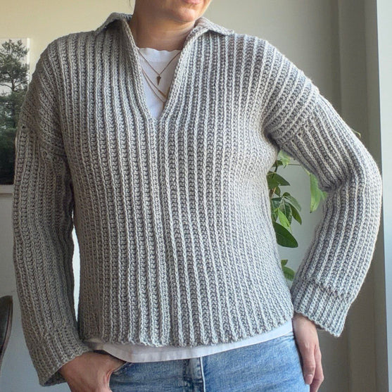 Evelyn - Ribsweater
5