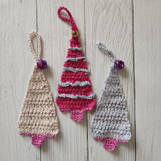 Christmas Trees Trio - Julepynt
4