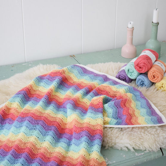 Rainbow Babytæppe
2
