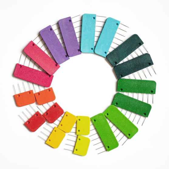 Rainbow Knit Blockers - Kamme til Knit Blocking - KnitPro
5