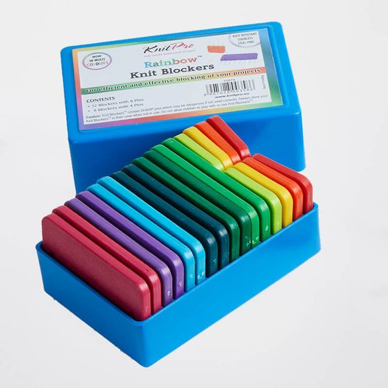 Rainbow Knit Blockers - Kamme til Knit Blocking - KnitPro
2