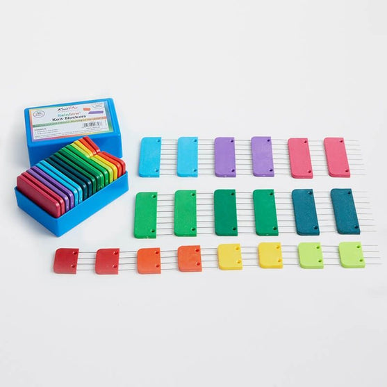 Rainbow Knit Blockers - Kamme til Knit Blocking - KnitPro
3