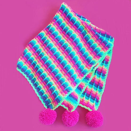 Rainbow Waffle - Tæppe
4
