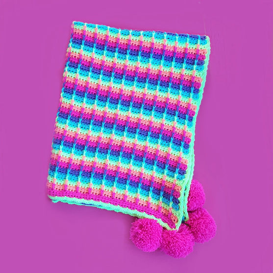 Rainbow Waffle - Tæppe
2