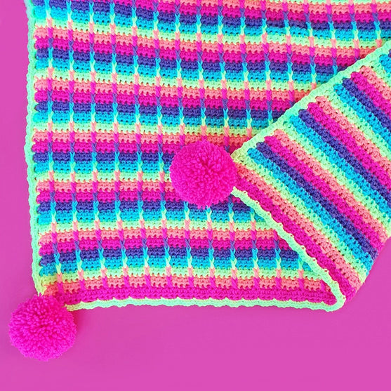 Rainbow Waffle - Tæppe
3
