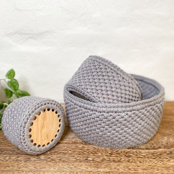 Ribbon Kurve - Rund træbund - Klassisk
3