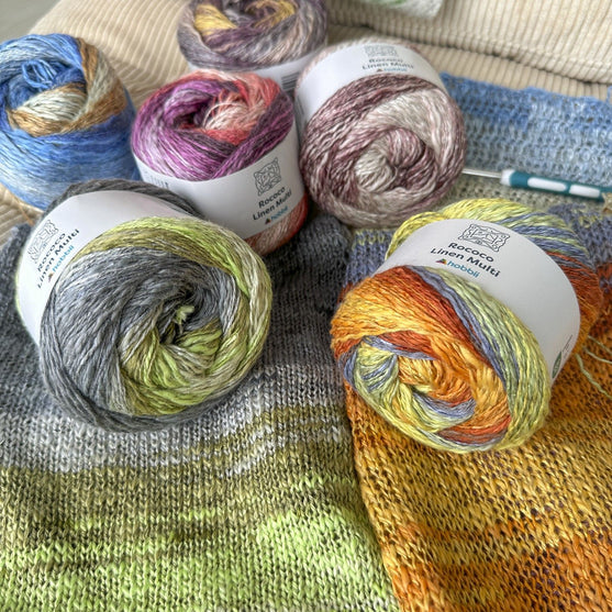 Rococo Linen Multi - Hobbii
11
