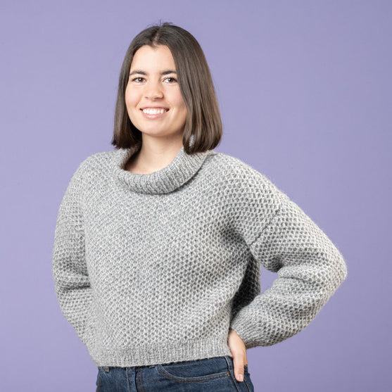 Sif - Sweater med rullekrave
3