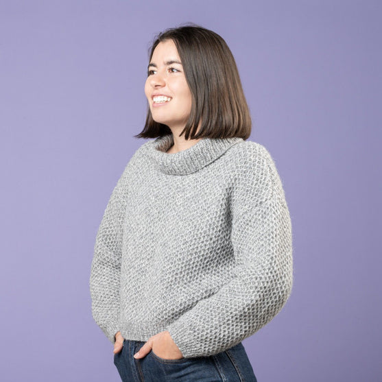 Sif - Sweater med rullekrave
4