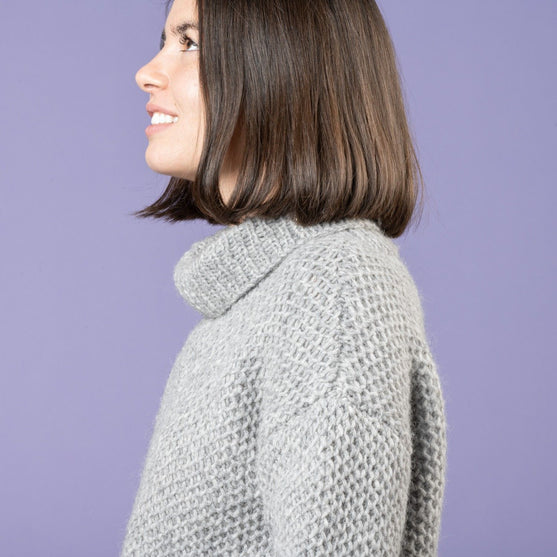 Sif - Sweater med rullekrave
5