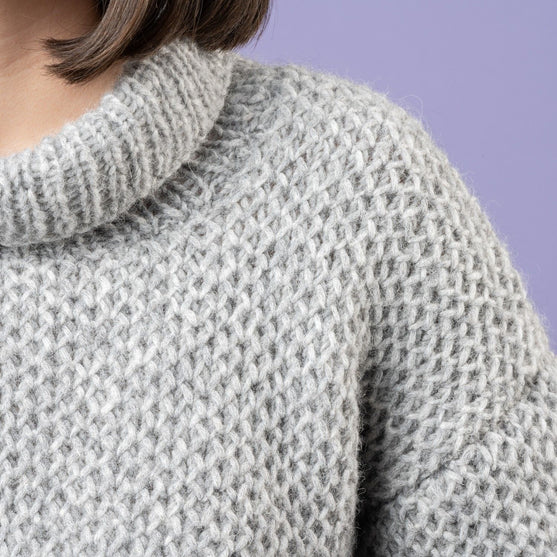 Sif - Sweater med rullekrave
6