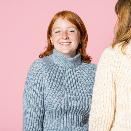 Skyler - Sweater i patentstrik
10