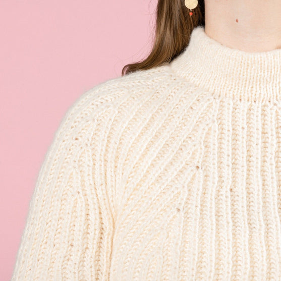 Skyler - Sweater i patentstrik
3