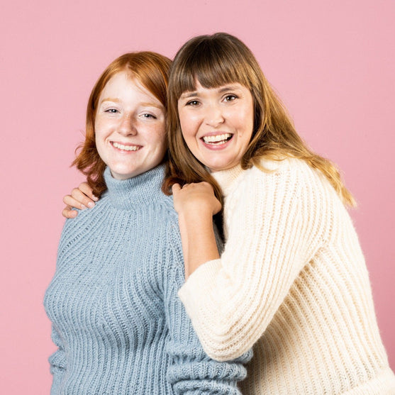 Skyler - Sweater i patentstrik
8