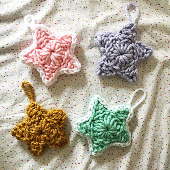 Padded Stars - Juledekoration
3