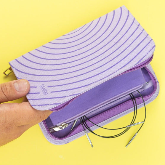 Stellar Korte Udskiftelige Rundpindesæt Essential - Amethyst - Hobbii
4