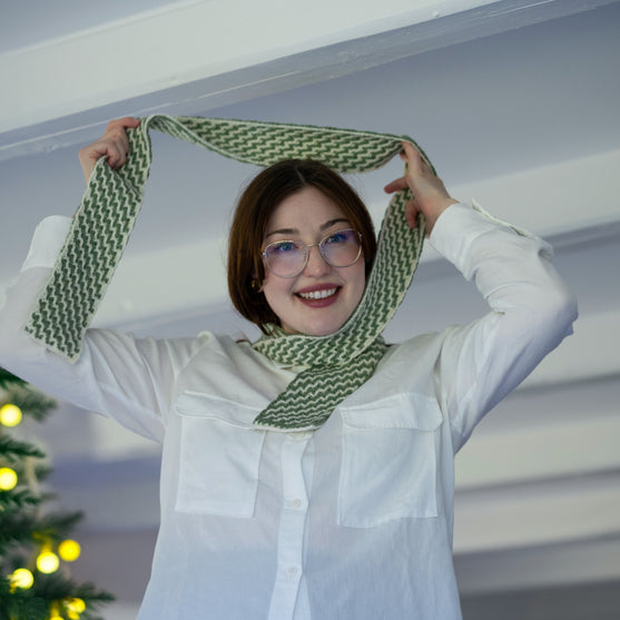 1. søndag i advent - Hækling - Steppingstone - Tørklæde
3
