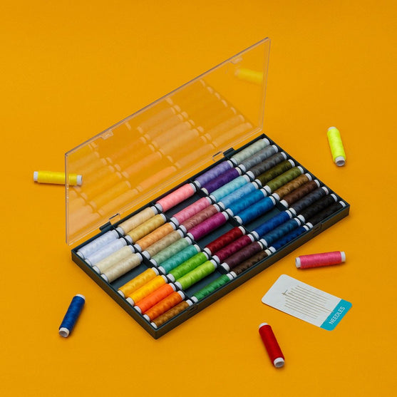 Sytråd Sæt - 50 farver - Hobbii
4