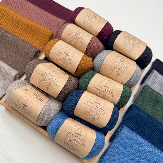 Upcycled Alpaca Wool Big (Limited Edition) - Upcycled
2