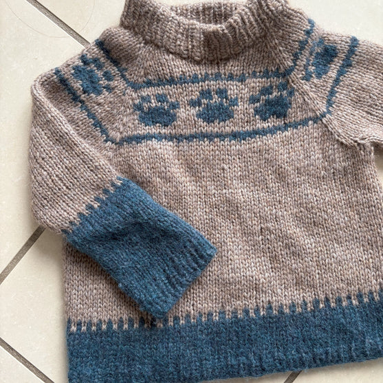 Wild Paws - Børnesweater
6