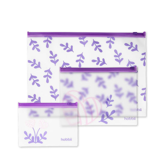 Zipper Bags (3 stk) - Hobbii
2