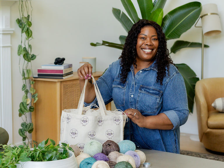 Hækl med Toni fra TL Yarn Crafts i #FrostandBloomCAL.