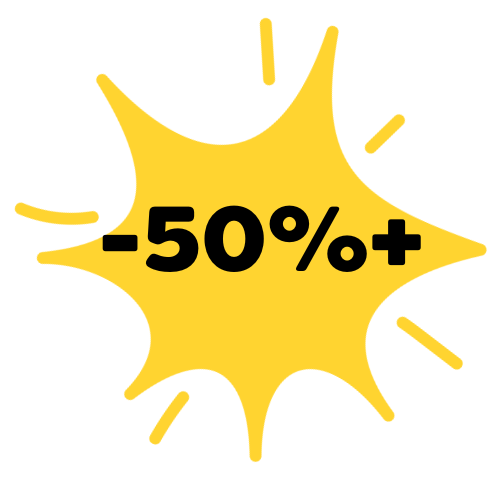 Spar 50% +