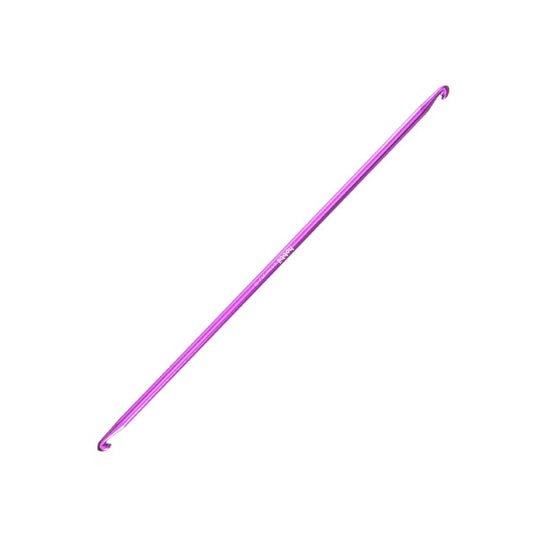 Alu Dobbelt Tunesisk Hæklenål - 28 cm - Hobbii